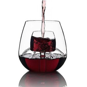 Chevalier Set of 4 Stemless Aerating Wine Glasses